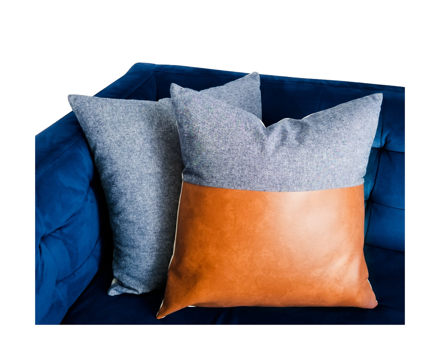 SOTTO | FAUX LEATHER BOTTOM | Blue, Cognac