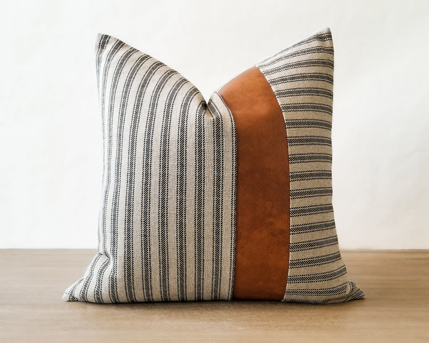 Wide Stripe DOUGLAS Throw Pillow Cover