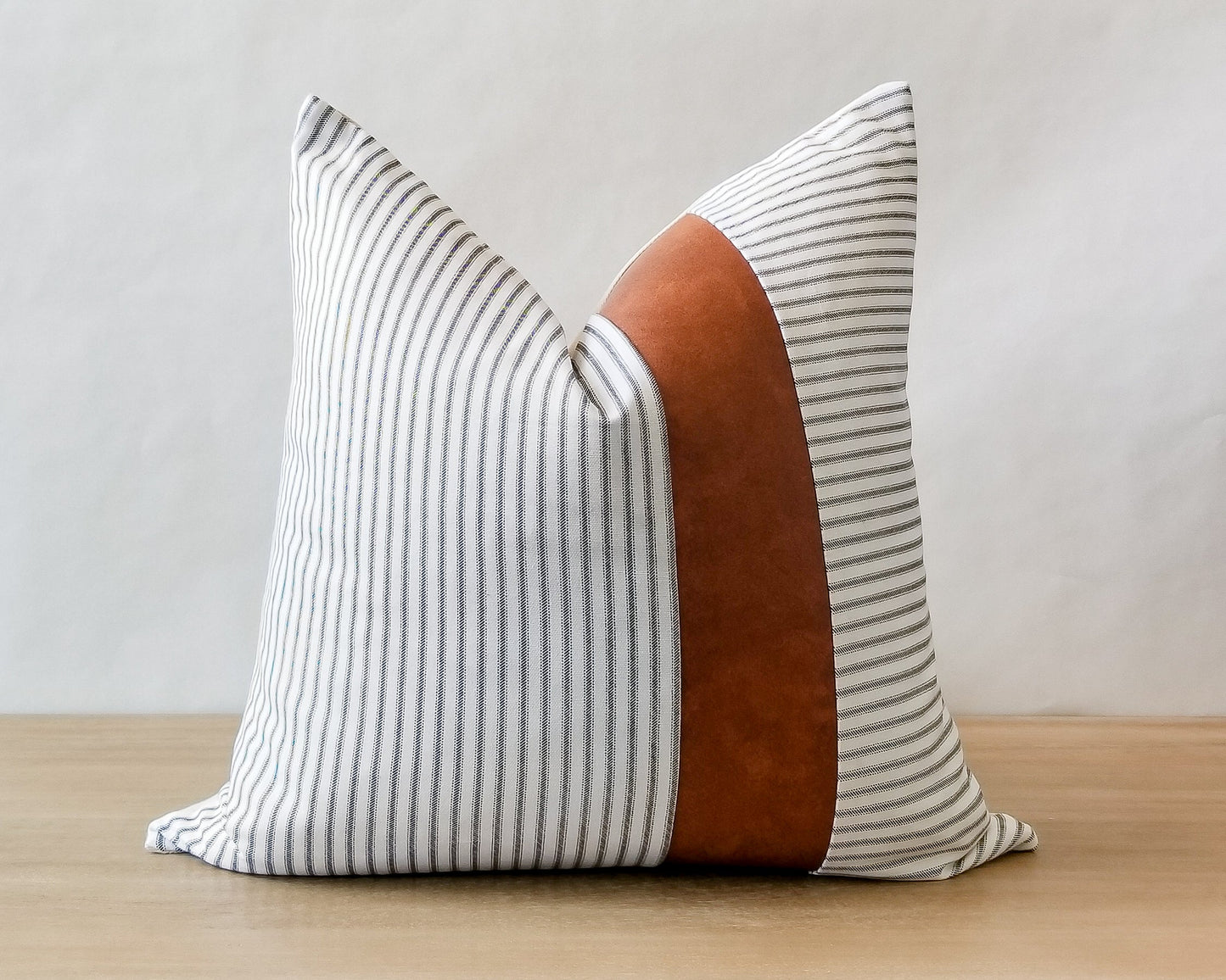 Ticking Stripe DOUGLAS Throw Pillow Cover