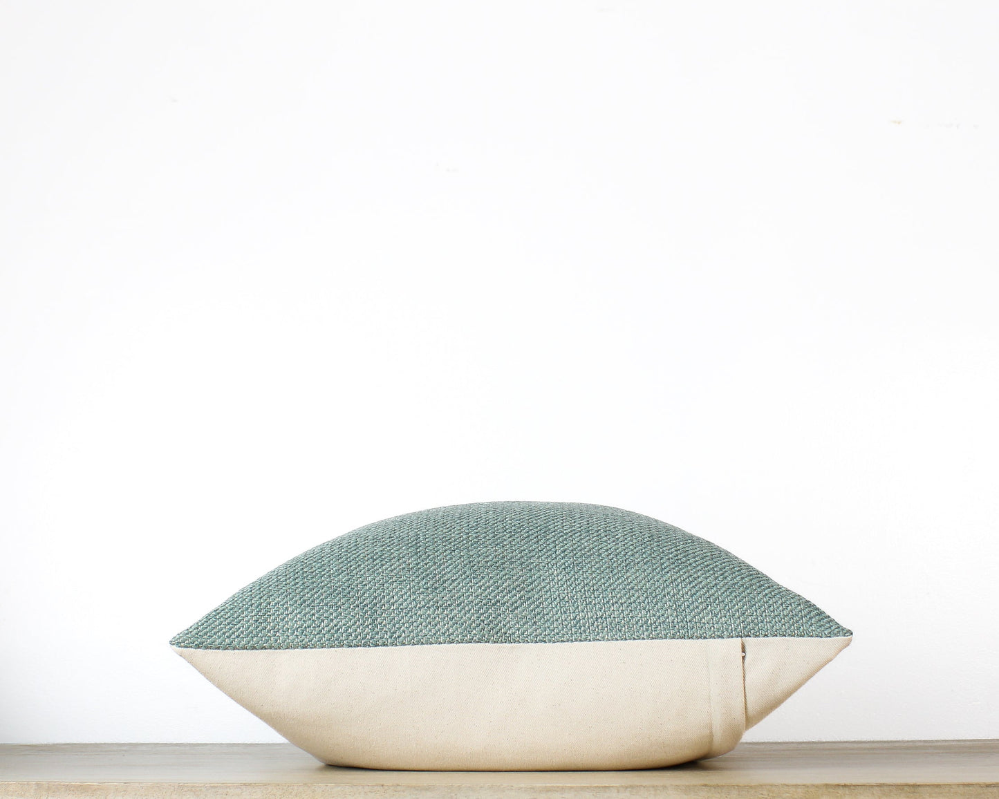 Sage Green SOLID Textured Throw Pillow Cover