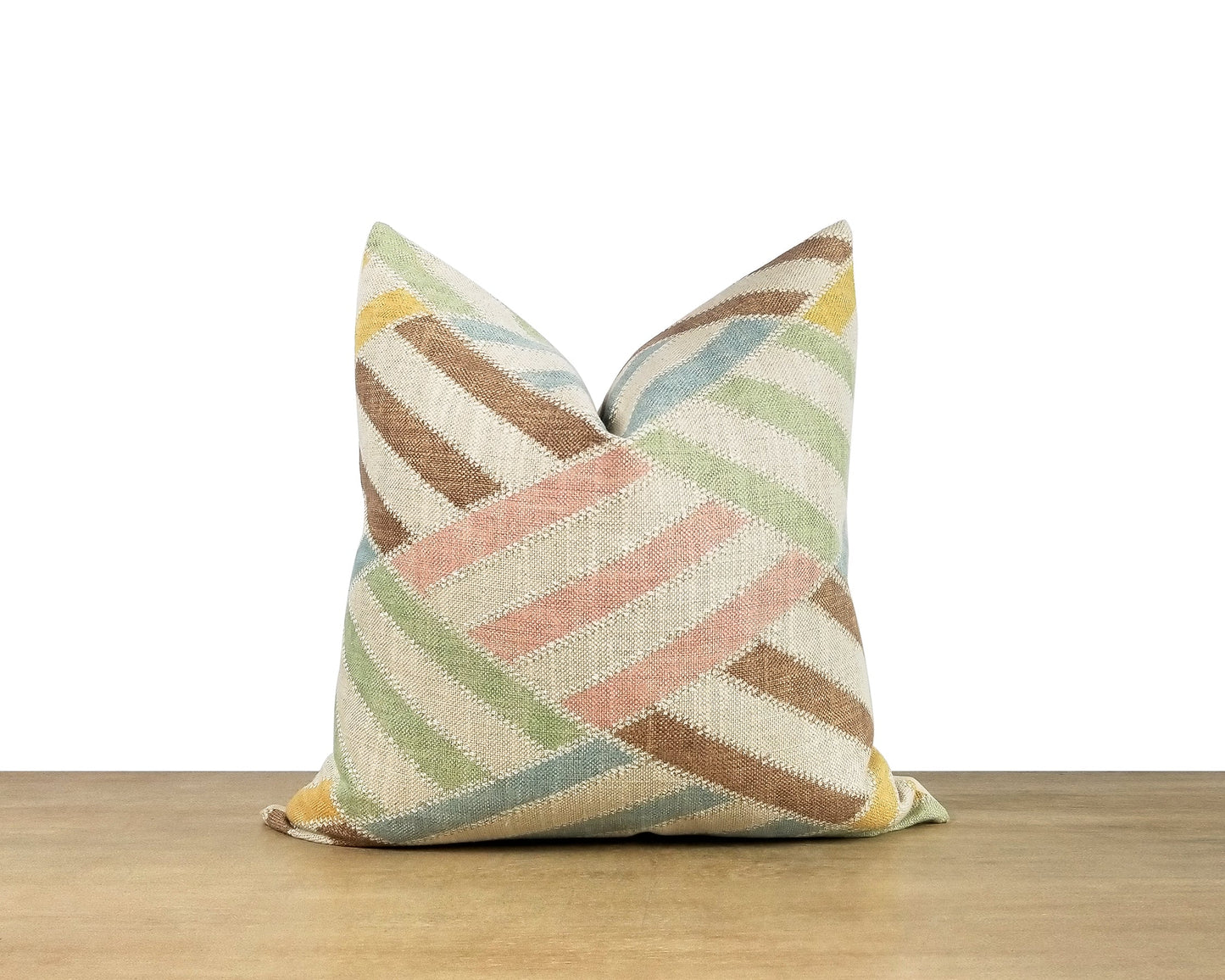 Multi-Color Retro Chevron Throw pillow Cover