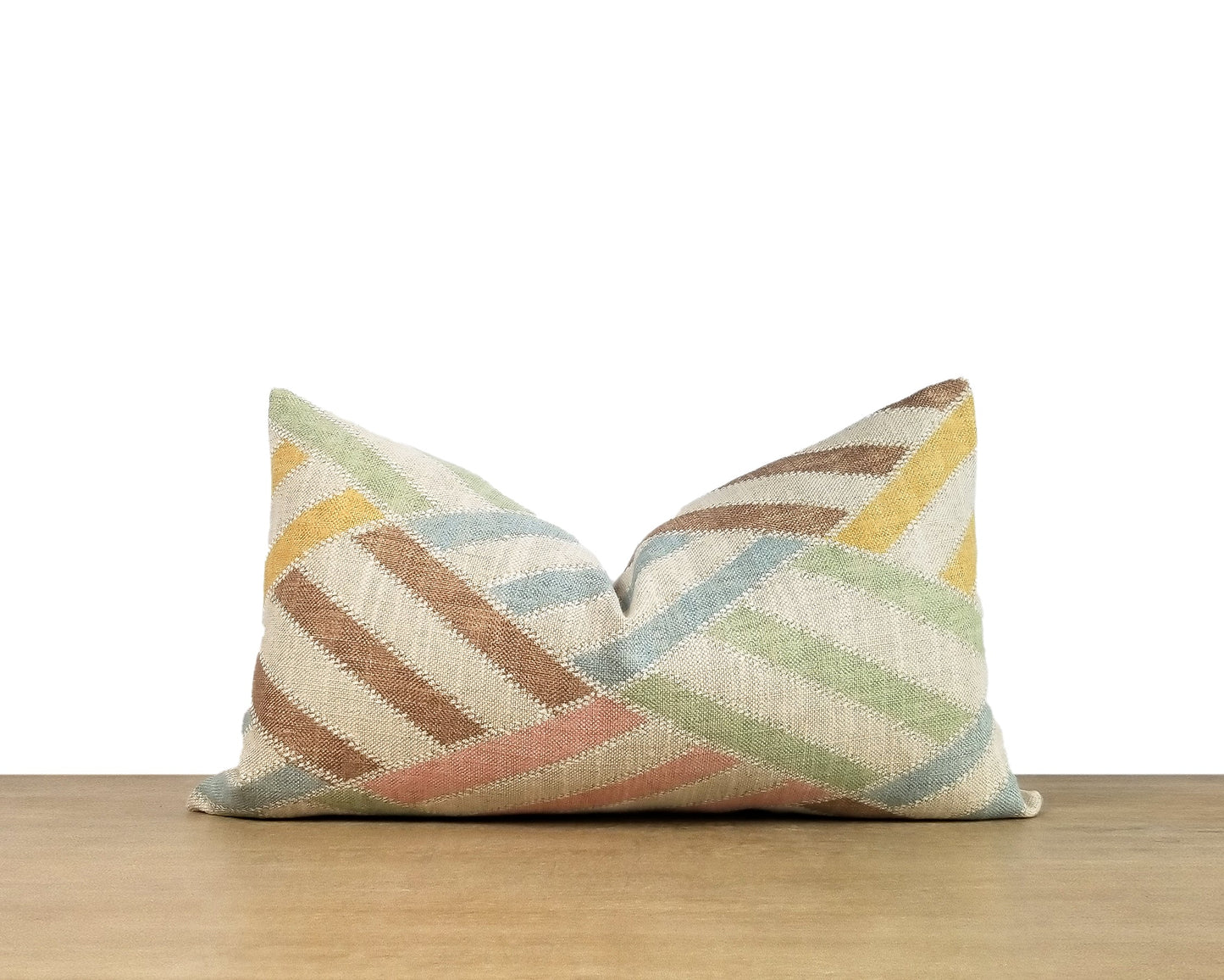 Multi-Color Retro Chevron Throw pillow Cover