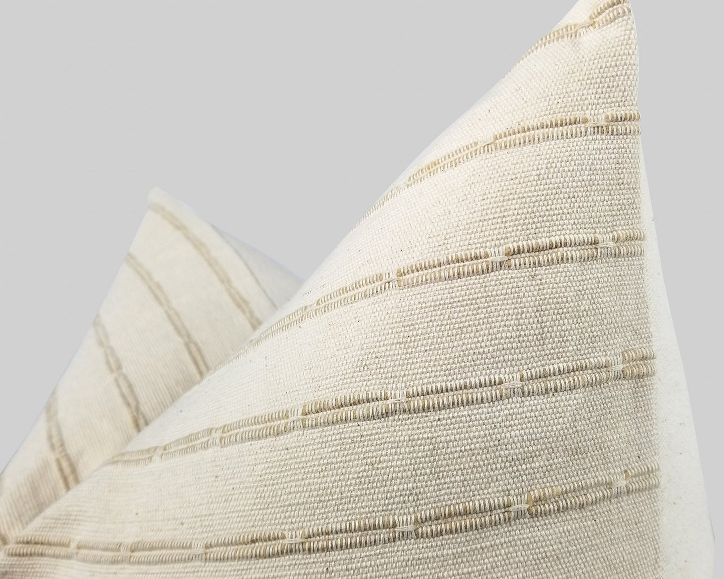 Textured Stripe Pillow Cover