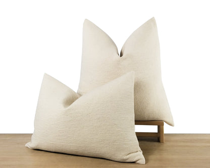 Textured Solid Pillow Cover