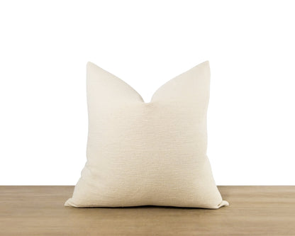 Textured Solid Pillow Cover