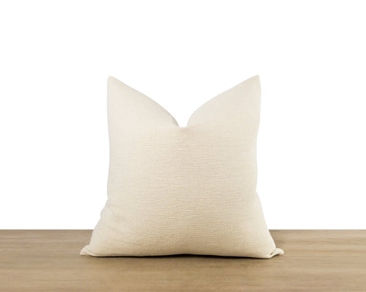 Textured Solid Pillow Cover