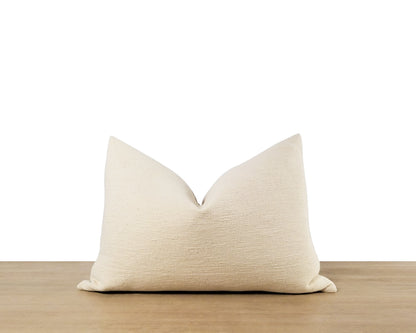 Textured Solid Pillow Cover