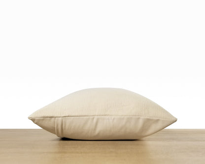 Textured Solid Pillow Cover
