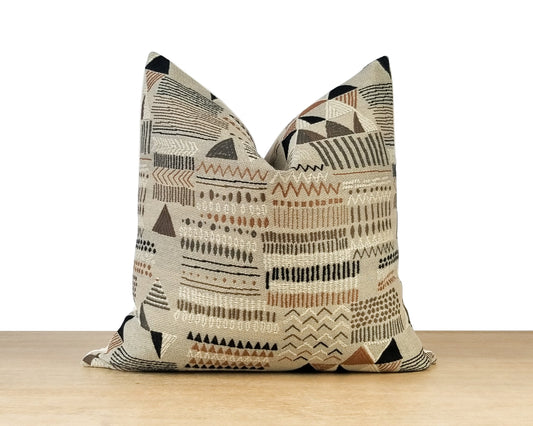 MONTEZ Jacquard Throw Pillow Cover