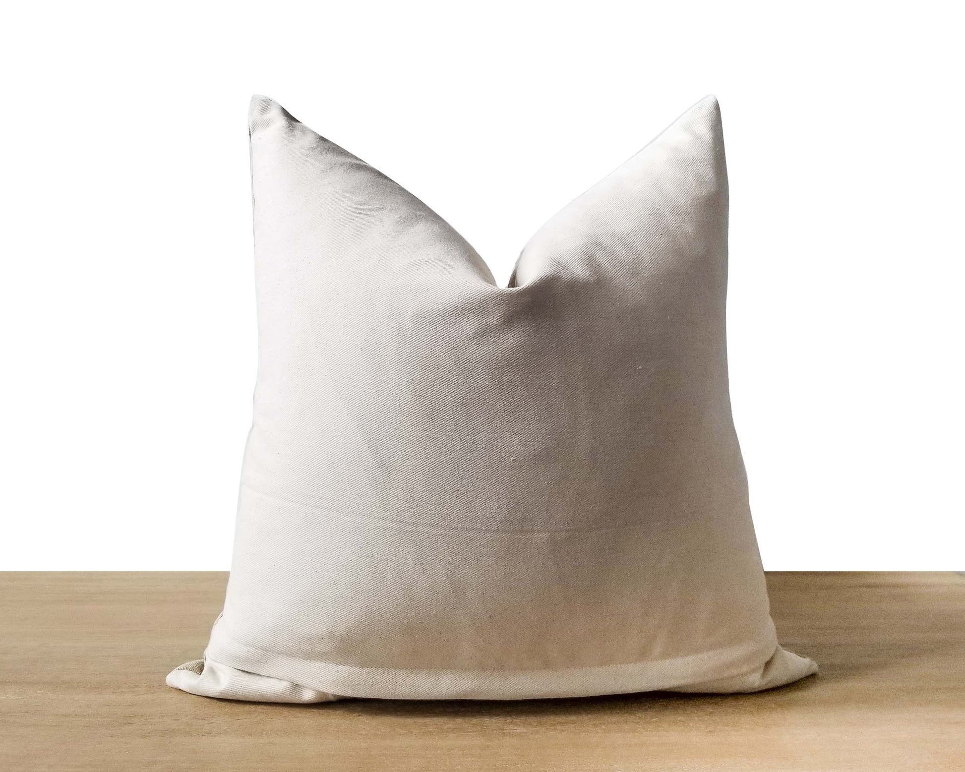 Three Stripe Lumbar Pillow White