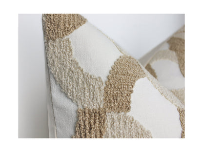 Boucle Swirl Textured Pillow Cover